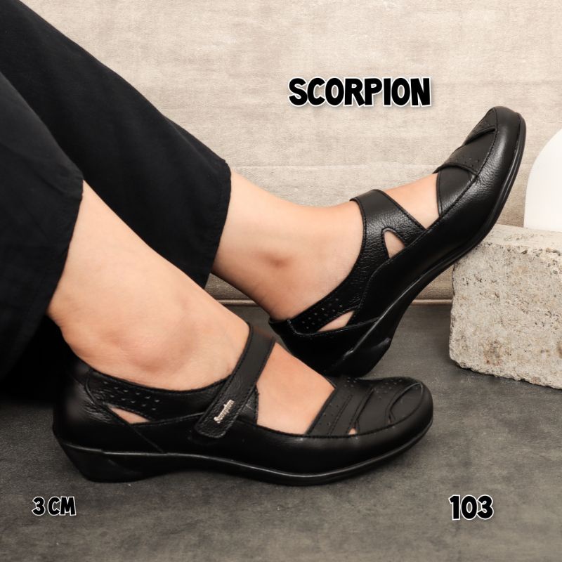 Scorpion Sepatu Kerja Wanita  S 103 (spesial price diskon 10%-15% min order 6pc)