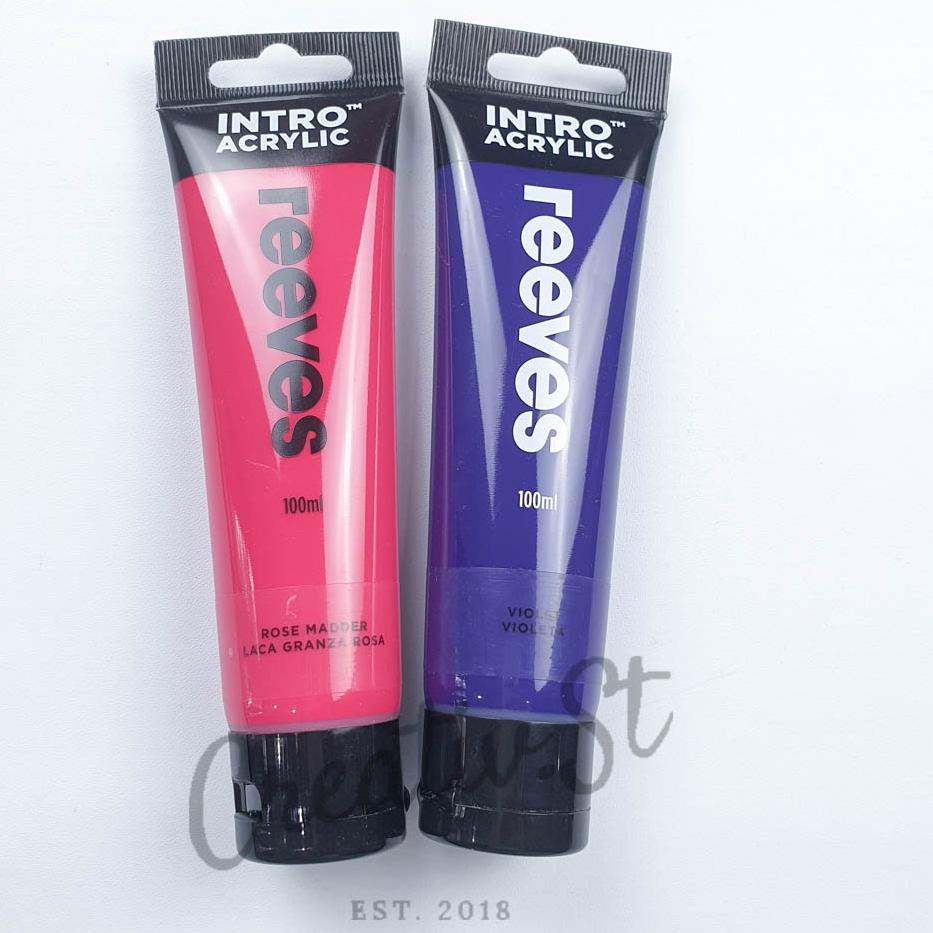

Best! Reeves Intro Cat Acrylic 120 ml Paint Acrylic Colour Part 1