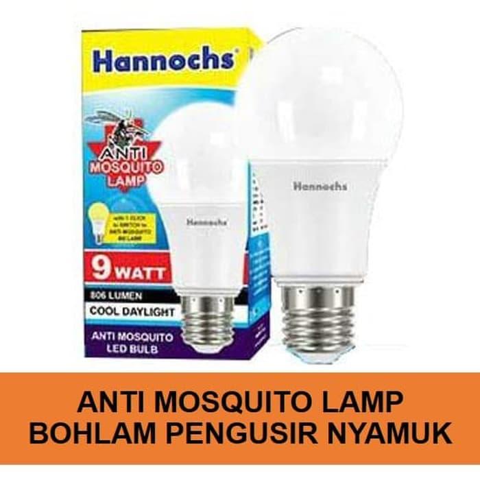 Hannochs - Bola Lampu LED Anti Nyamuk - 9 watt - 2 pilihan Kegunaan