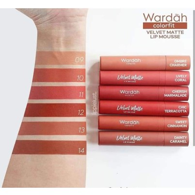 WARDAH VELVET MATTE LIP MOUSSE