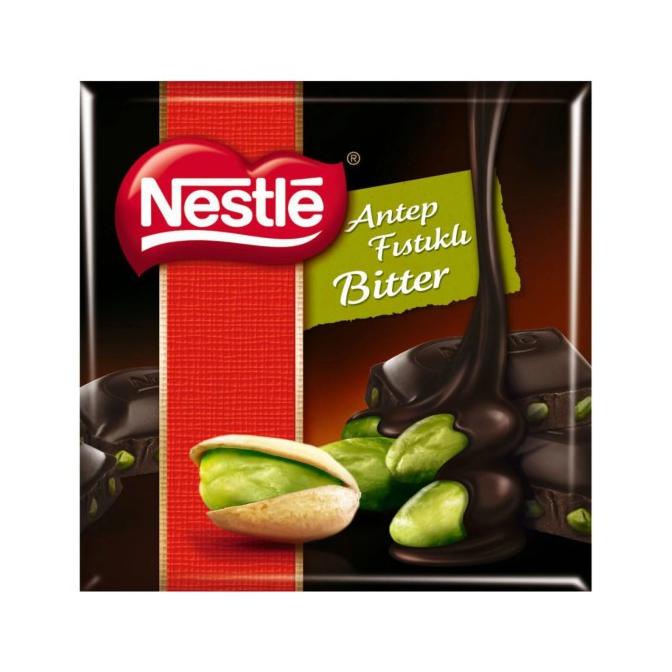

NESTLE Cikolata Antep Fistikli Bitter Chocolate Dark Pistachio Coklat