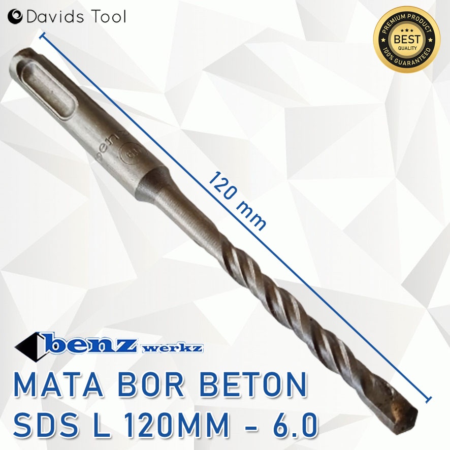 Mata Bor Beton Sds Benz 6 8 10 12 mm