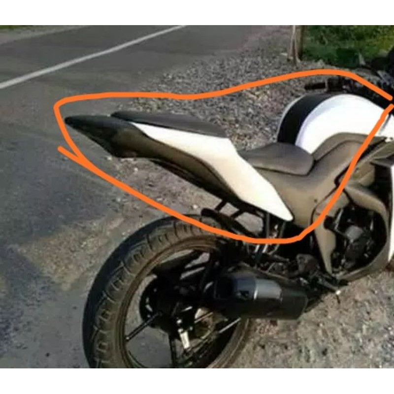 Paket Variasi Byson Karbu Body Belakang R25+ Cover Tangki+Cover Deltabox