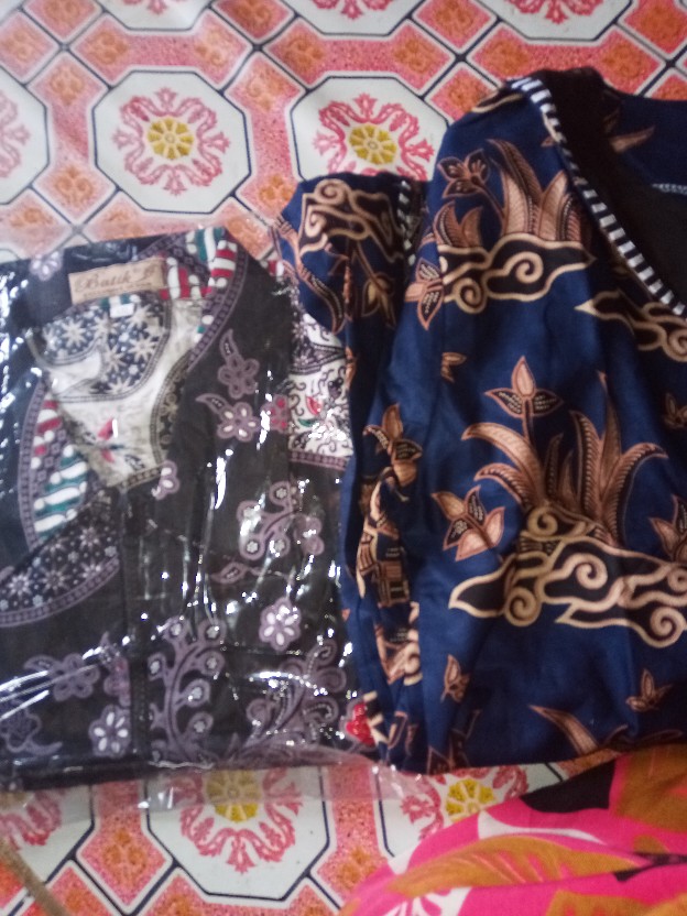 Atasan Batik Dolby Dolbi Dobby Doby Tenun Sutra Tulis Halus Katun Atbm Baron ,sarimbit Atasan