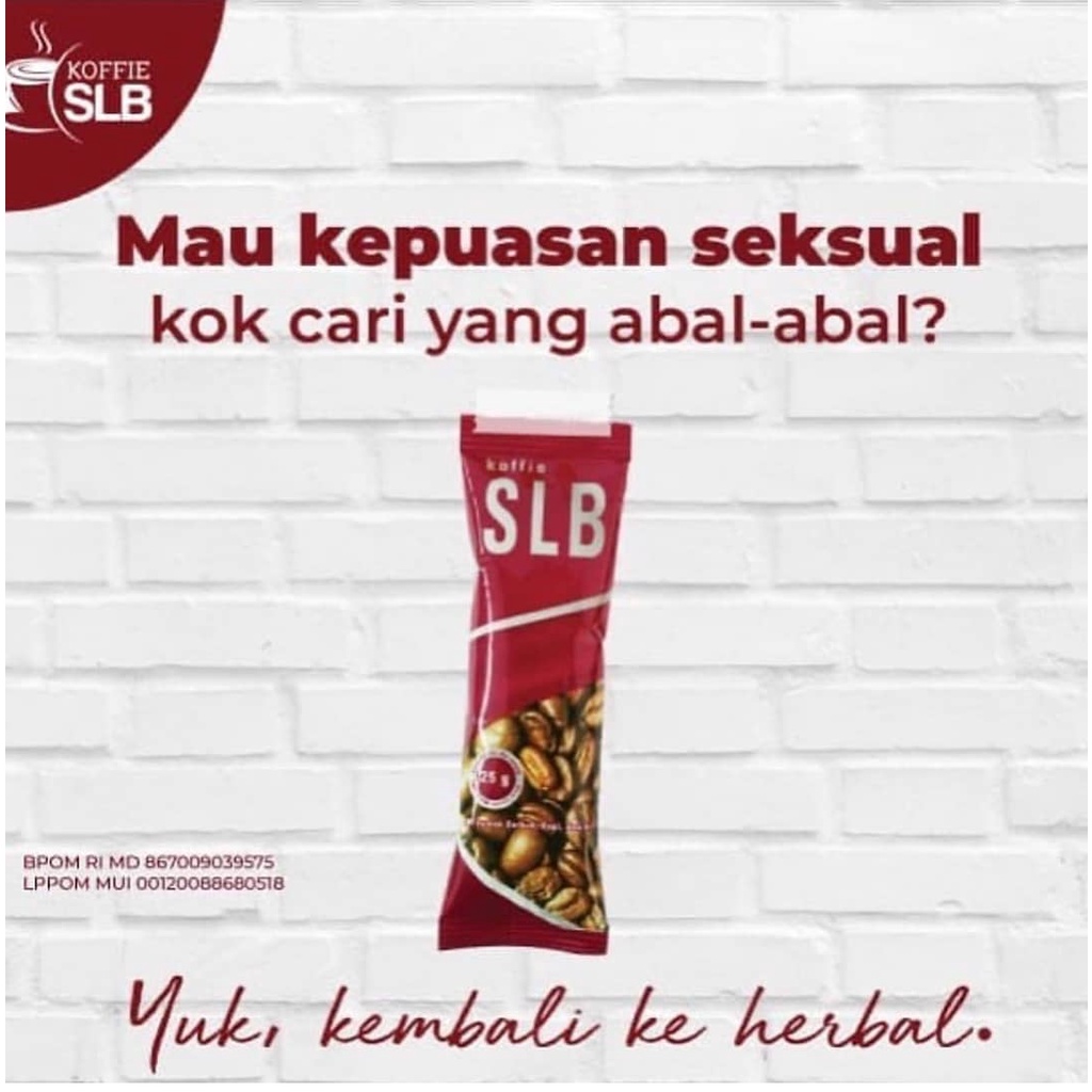 

Koffie Sehat Lahir Batin - Kopi SLB Original - Kopi Stamina Pria SLB Coffee 1 Sachet