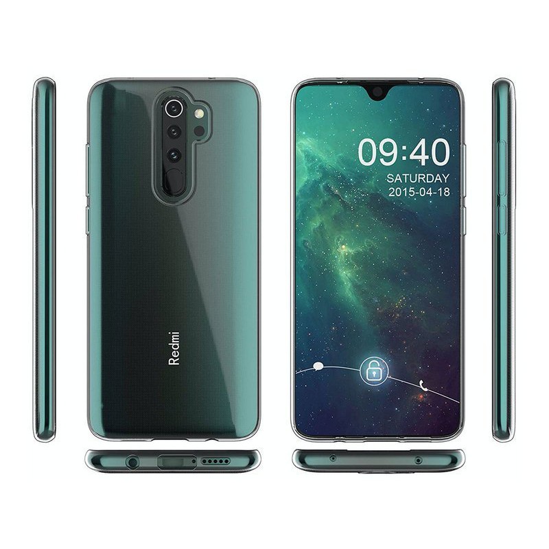 CRYSTAL CLEAR case XIAOMI redmi 9 / 9A (2.0mm)