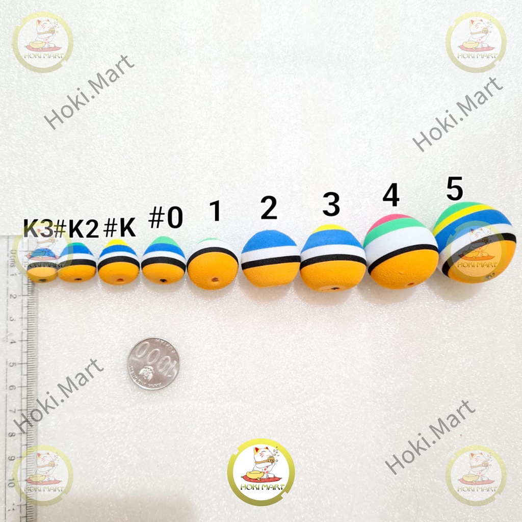 pelampung busa telur