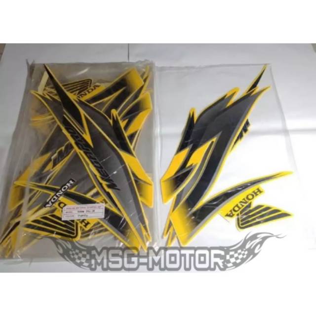 Striping lis body megapro primus 2007