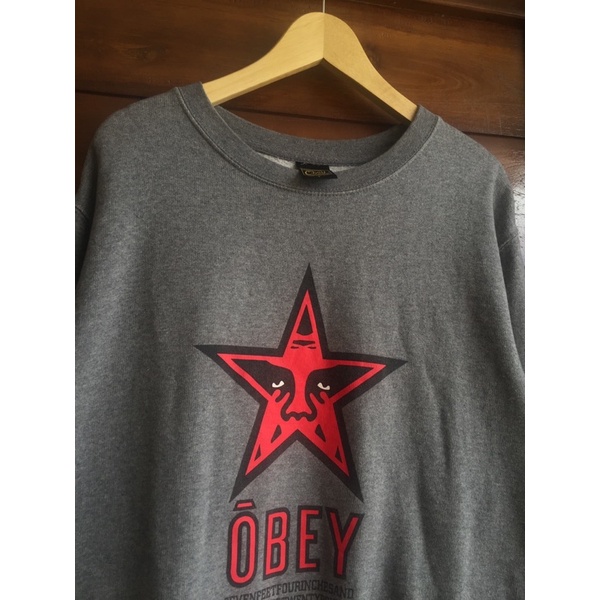 crewneck obey second