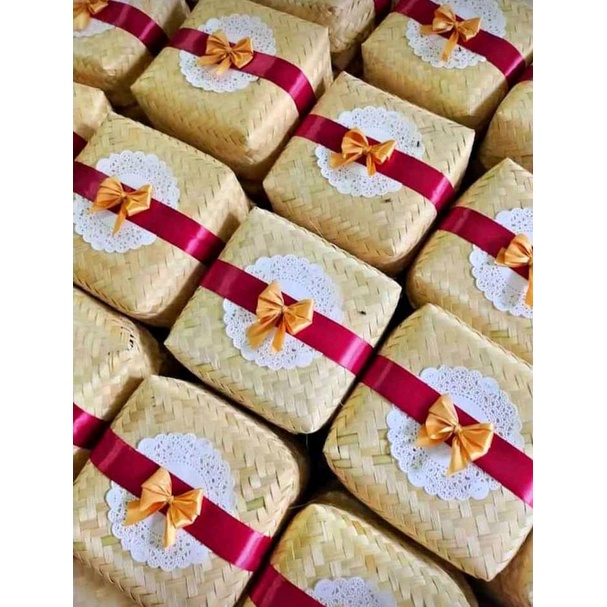 

BESEK BAMBU BIASA | KOTAK NASI | BESEK CATERING UKURAN 18 X 18 :B18 PWR