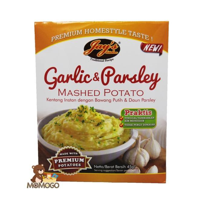 

JAY'S GARLIC & PARSLEY MASHED POTATO