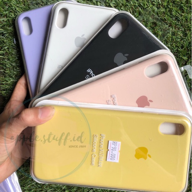 Original Silicone Case iP XS MAX READY STOCK