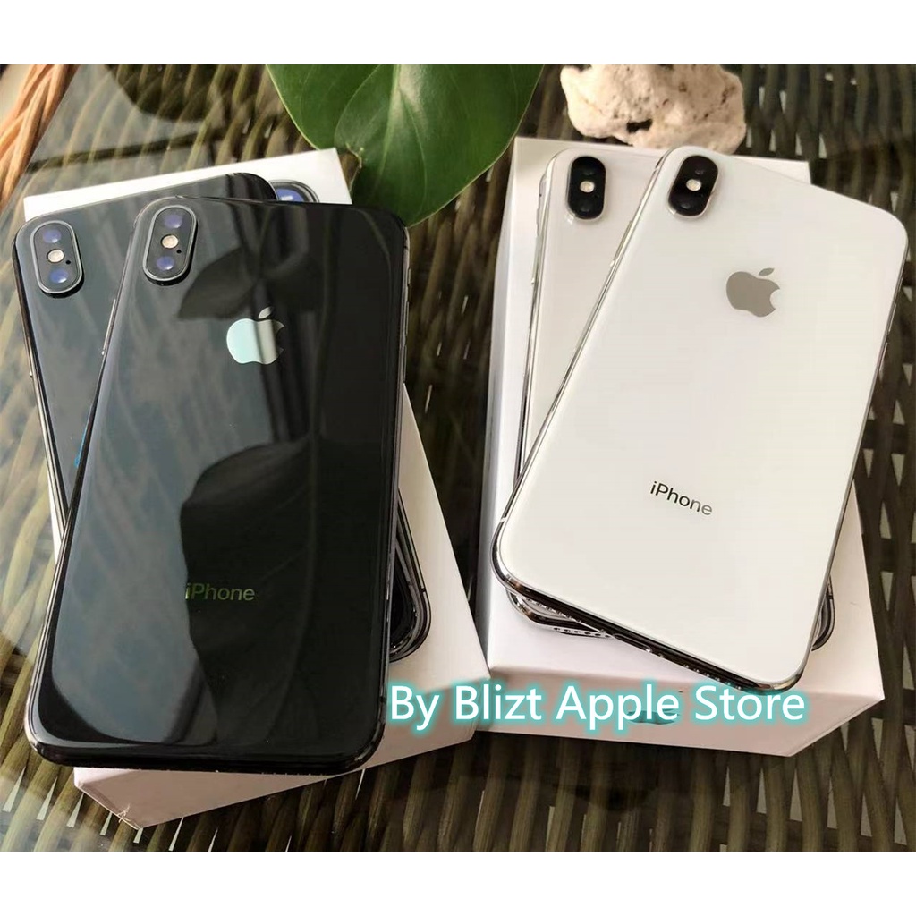 iPhone X 64GB All Sim Silent Fullset Original Second Mulus100% 3utools  All Green (Garansi 1 Tahun)