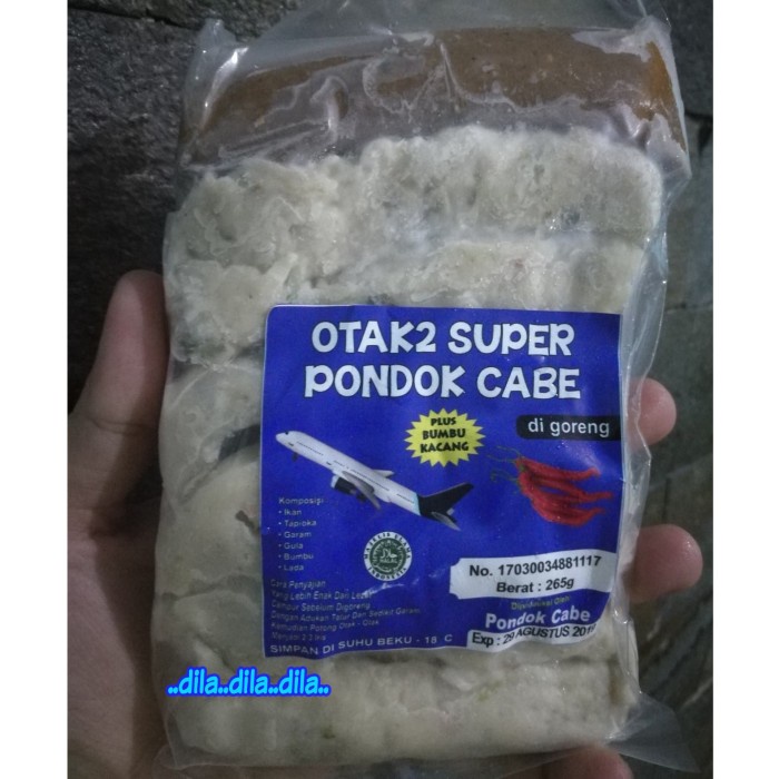 

Gg1Hh Otak Otak Super Pondok Cabe Isi 10Pcs s1Gkk