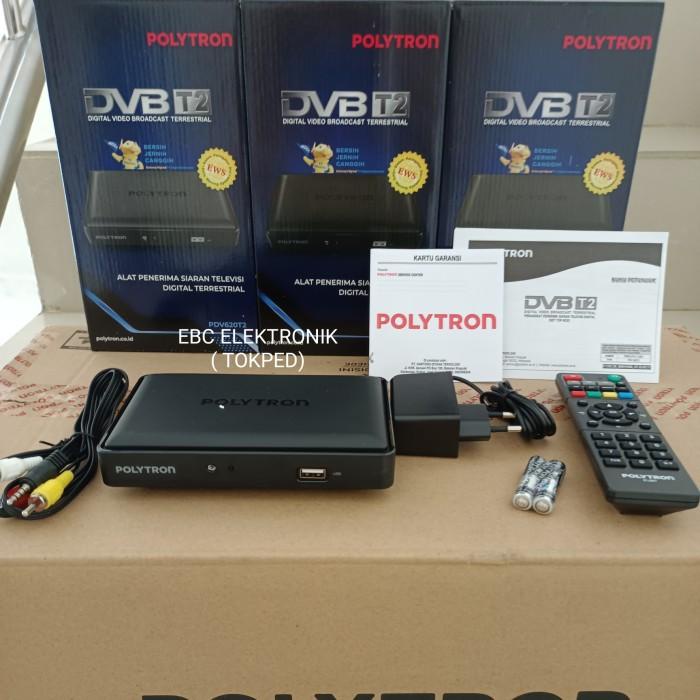 Polytron Pdv 620 Dvb T2 New Series Digital Set Top Box Garansi Resmi