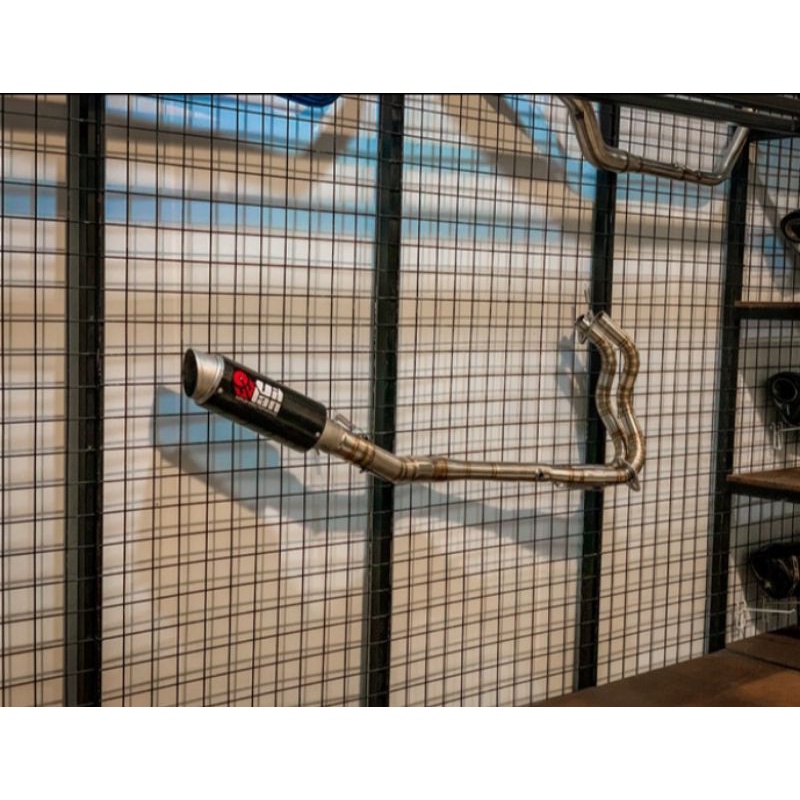 KNALPOT VILLAN RUNNER2 CARBON CBR250R NINJA250 Z250 R25 MT25