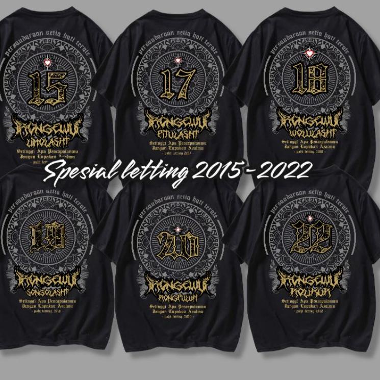 Harga TERMURAAH.. kaos psht letting 2015-2022 kaos terate kaos sh terate