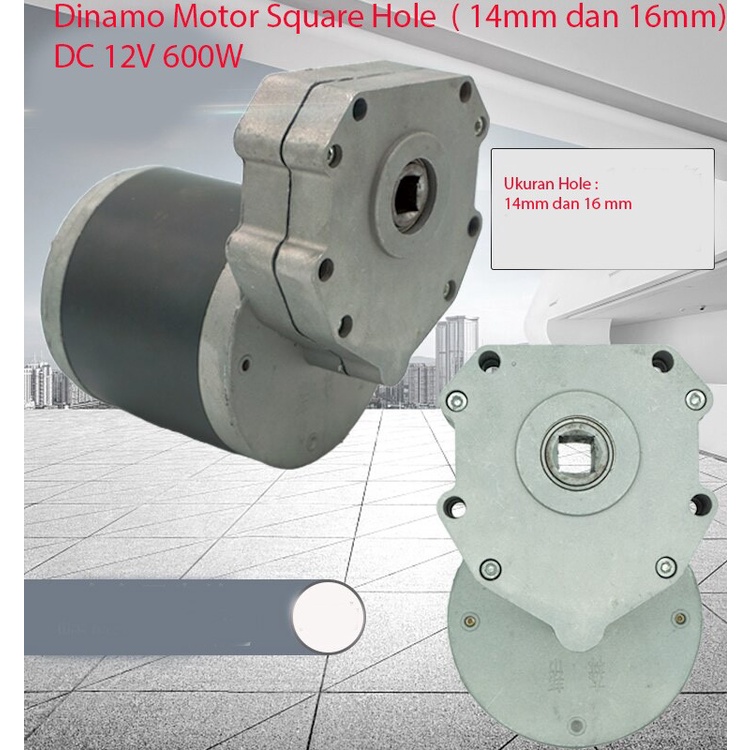 Dinamo Motor rotary tiller and fertilizer Square hole ( 8019)