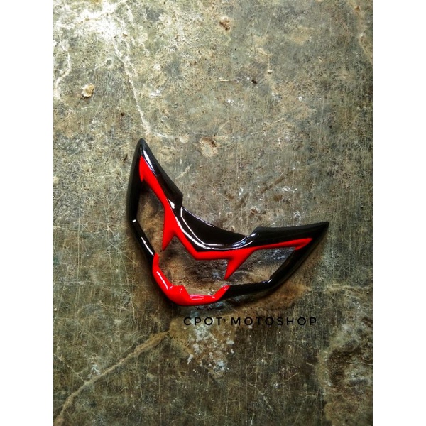 Cover lampu  new mx king 150 Cover headlamp mx king carbon