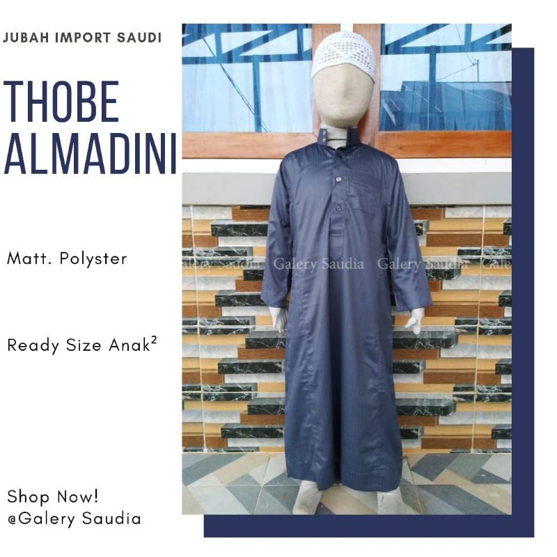 Thobe Almadini Polyester Anak / Remaja