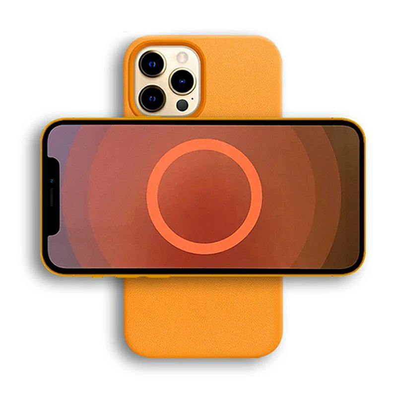Silicone Case MagSafe iPhone 12 / Pro / Max Magnetic with Animation
