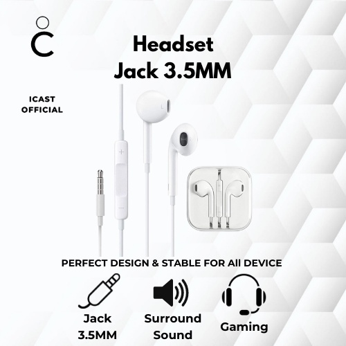 Headset Jack 3.5MM Earphone Gaming Bass Serial Number