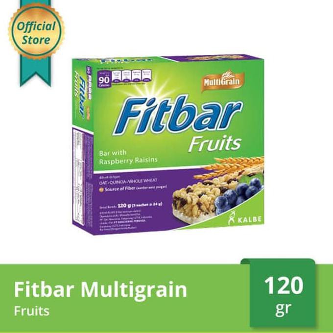 

TERLARIS! Fitbar Fruits 5X25G Bundling 3 Kotak