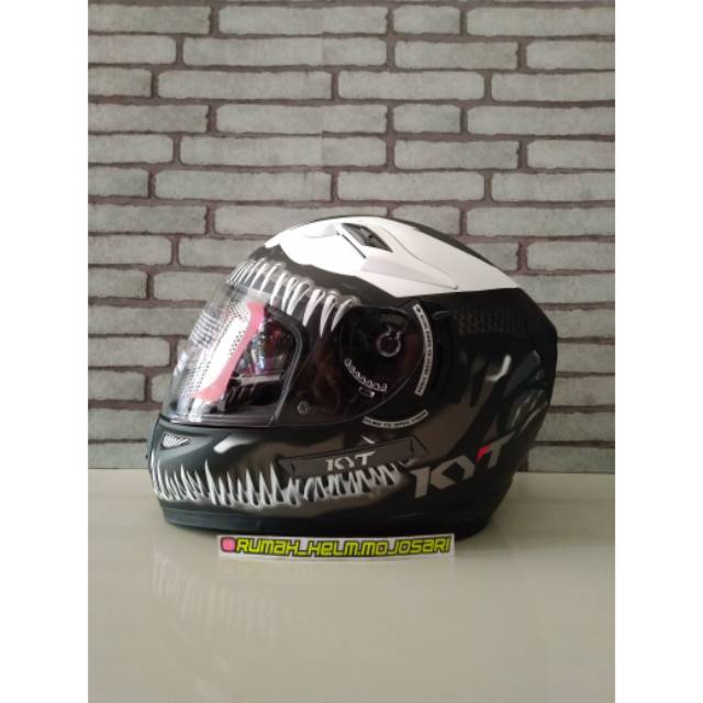 KYT K2Rider Venom Black doff original k2R