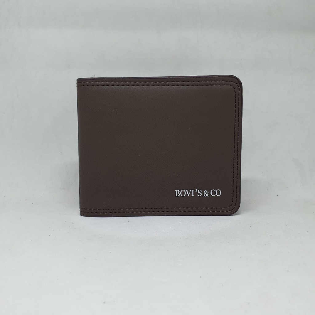 Dompet Pria Import Original Bovis Model Polos Bahan Premium Distro Berkualitas Keren Anak Muda Harga Murah