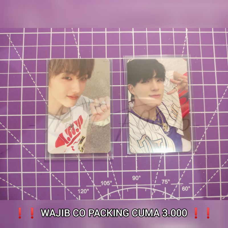 [READY] NCT JENO JISUNG Selca Digipack Beatbox Repackage NCT Dream Official PC Photocard