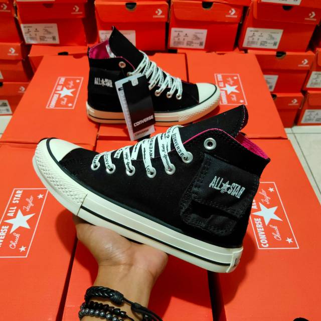 BISA BAYAR DITEMPAT (COD) | Sepatu CT Cargo Woman Premium Import Sepatu Converse Cargo Sepatu Kuliah