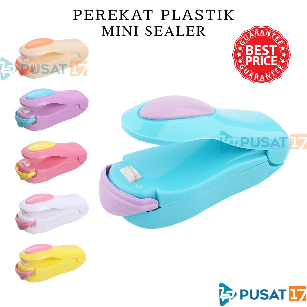 Jual PUSAT17 MINI SEALER PLASTIK HAND SEALER MINI PEREKAT PLASTIK