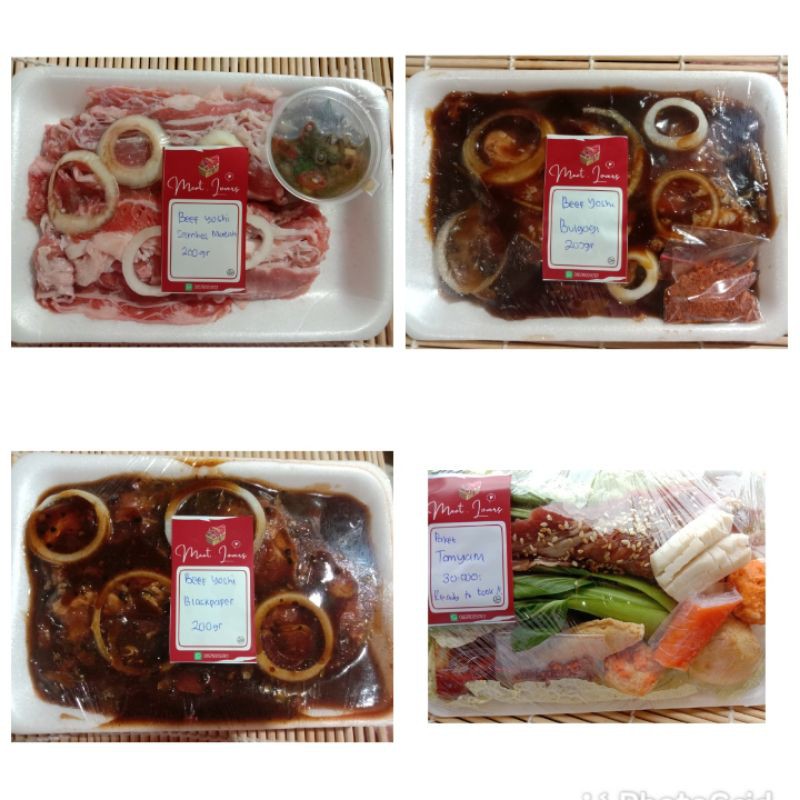 

BEEF SLICE MARINASI BULGOGI/TERIYAKI/BLACKPAPER