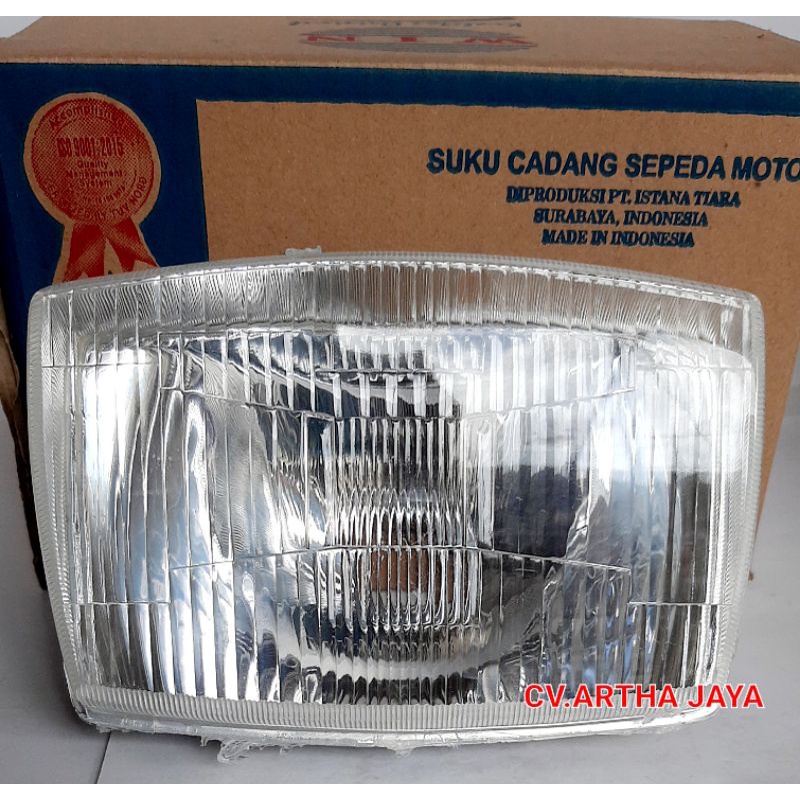LAMPU DEPAN REFLEKTOR SUZUKI RC100 / RC 100 /  RC BRAVO