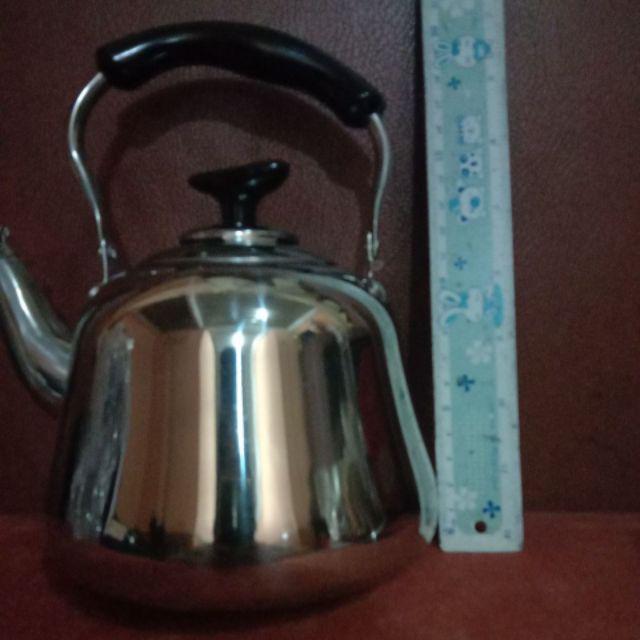 Teko Kopi Stainless / Ceret Kopi Anti Karat + Saringan Kopi Teh