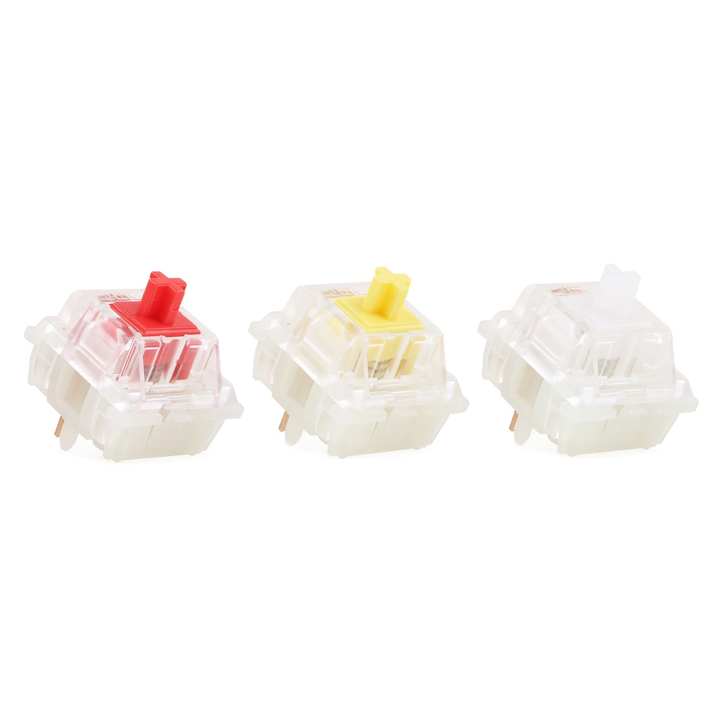 JWK / JWICK Mechanical Keyboard Switch Red Yellow White