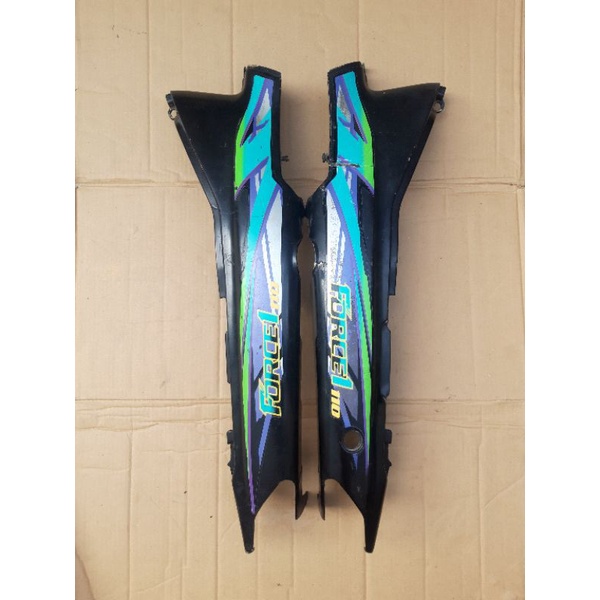cover body bodi belakang yamaha force1 fiz foswan crypton set kanan kiri original copotan motor