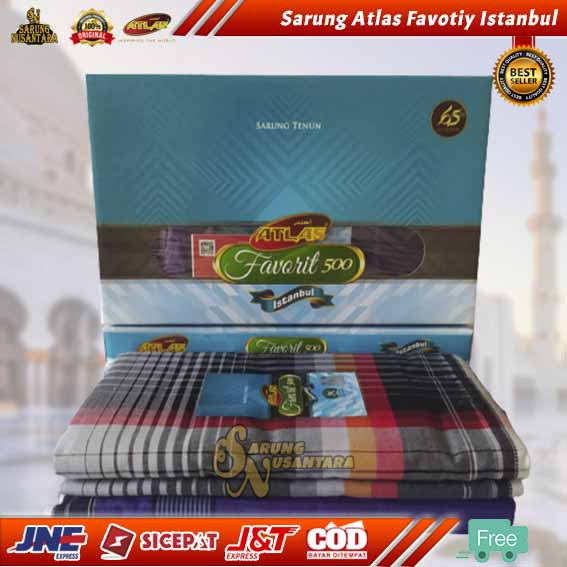 SARUNG TENUN ATLAS FAVORIT 500 ISTANBUL