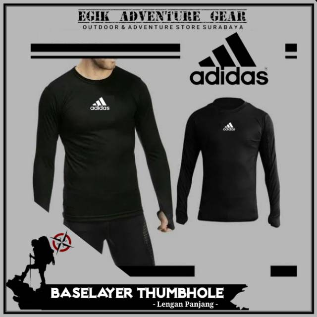 BASELAYER LENGAN PANJANG THUMBHOLE | BASELAYER | MANSET