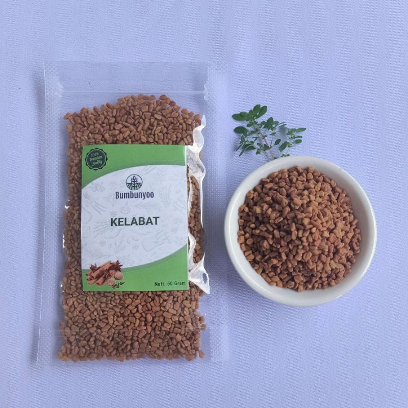 

Klabet / Kelabat / Fenugreek | 50 gram | Rempah & Bumbu Masak