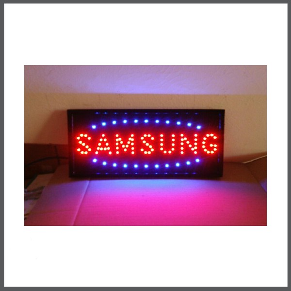 papan tulisan lampu led - led sign nama hp UzPm9999