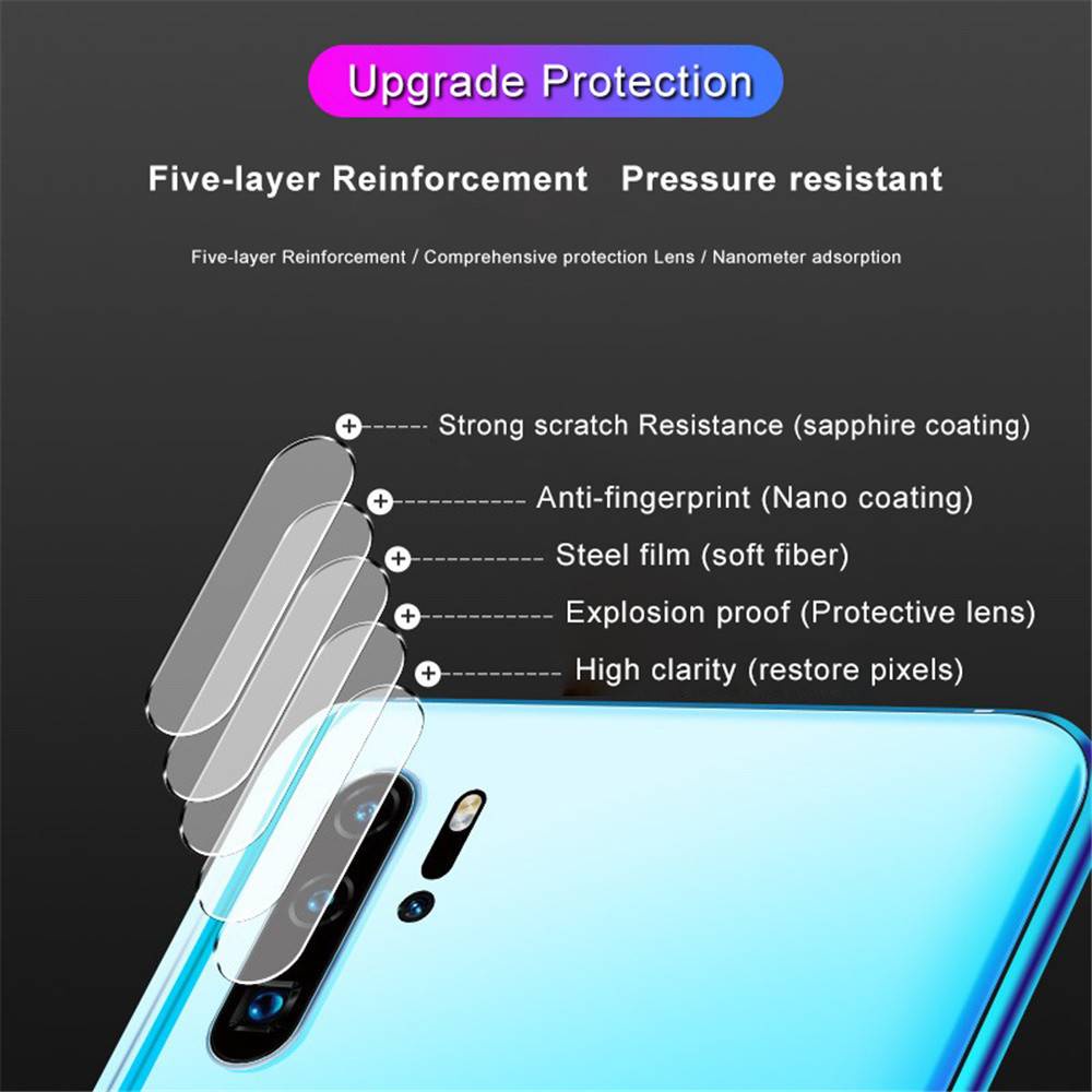 Back Camera Lens For Huawei Mate 20 30 40 Pro P Smart 2019 Screen Protector Glass for Huawei P20 P30 P40 Pro glass