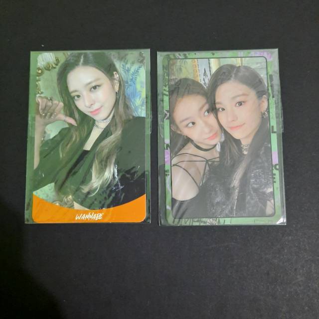 Itzy It'z Me Photocard Pc Yuna Unit Yeji Chaeryoung
