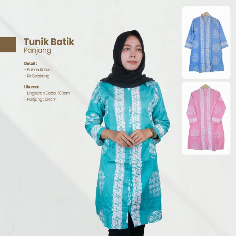 Tunik Batik Soft - NairaBatik