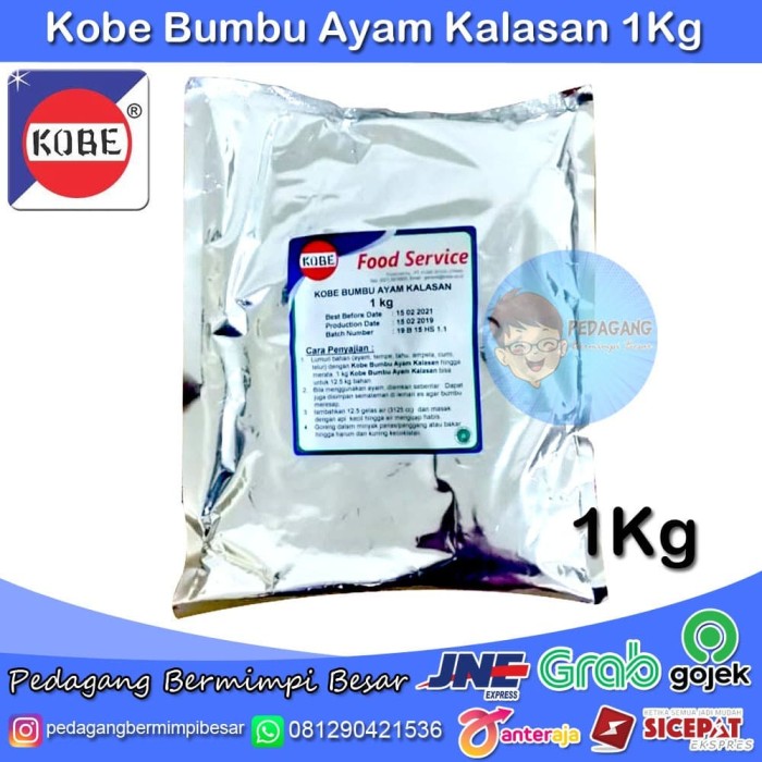 

Ready- Kobe Bumbu Ayam Kalasan 1Kg | Bumbu Ayam Kalasan