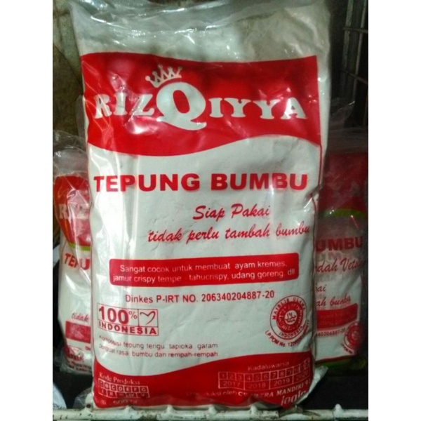

Rizqiyya Tepung Bumbu - Rendah MSG 500 gr