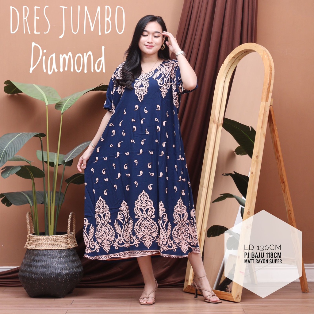 dress jumbo busui diamond