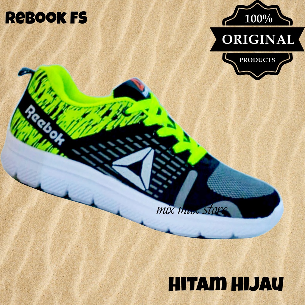 Sepatu sneaker all Rbk_fs pria/wanita sport running high quality original import