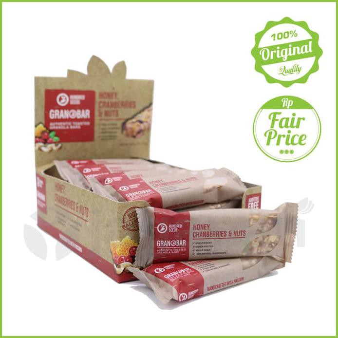 

GRANOLA CREATION-GRANOBAR HONEY CRANBERRIES NUTS 5 PCS (BOX)
