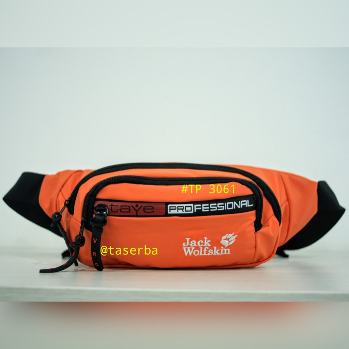 TAS PINGGANG OUTDOOR WAIST BAG ADVENTURE WATERPROOF TNF JWS TP 3061